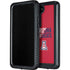 University of Arizona Wildcats Logo Split Red Galaxy S23 Plus Waterproof Case