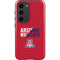 University of Arizona Wildcats Logo Split Red Galaxy S23 Pro Case