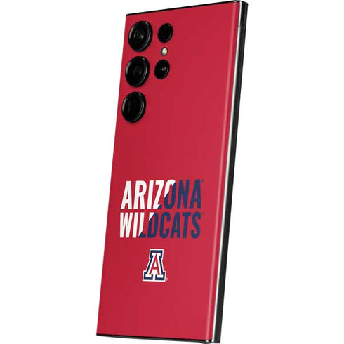 University of Arizona Wildcats Logo Split Red Galaxy S23 Ultra Skin