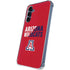 University of Arizona Wildcats Logo Split Red Galaxy S24 Clear Case
