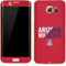 University of Arizona Wildcats Logo Split Red Galaxy S7 Edge Skin