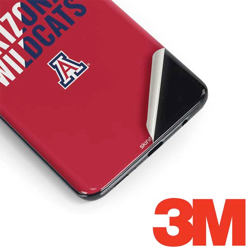 University of Arizona Wildcats Logo Split Red Galaxy S9 Plus Skin