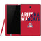 University of Arizona Wildcats Logo Split Red Samsung Galaxy Tab Skin