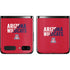 University of Arizona Wildcats Logo Split Red Galaxy Z Flip Skin