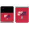 University of Arizona Wildcats Logo Split Red Galaxy Z Flip4 5G Skin