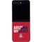 University of Arizona Wildcats Logo Split Red Galaxy Z Flip5 5G Skin