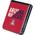 University of Arizona Wildcats Logo Split Red Galaxy Z Flip5 5G Skin