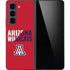 University of Arizona Wildcats Logo Split Red Galaxy Z Fold5 5G Skin