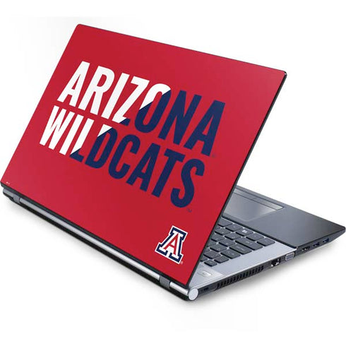 University of Arizona Wildcats Logo Split Red Generic Laptop Skin