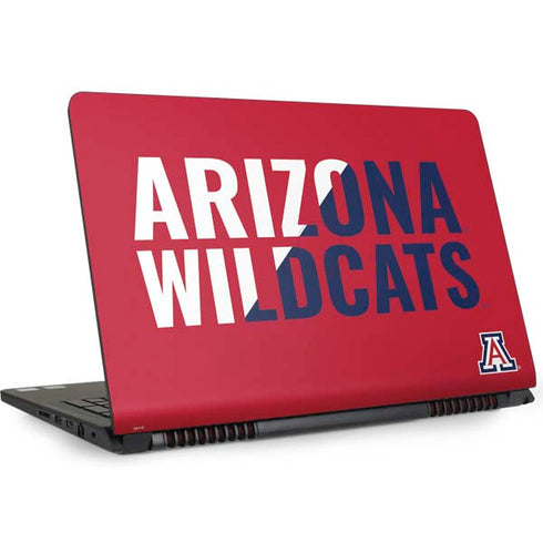 University of Arizona Wildcats Logo Split Red Dell Inspiron Skin