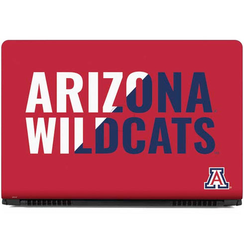 University of Arizona Wildcats Logo Split Red Dell Inspiron Skin