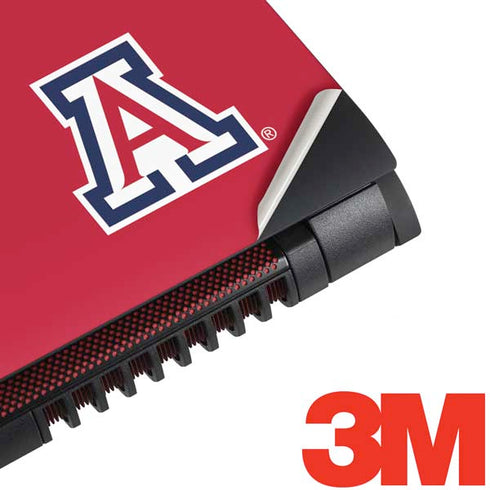 University of Arizona Wildcats Logo Split Red Dell Inspiron Skin