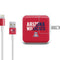 University of Arizona Wildcats Logo Split Red iPad Charger (10W USB) Skin