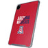 University of Arizona Wildcats Logo Split Red iPad Pro 12.9in (2020) Clear Case
