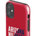 University of Arizona Wildcats Logo Split Red iPhone 11 Impact Case