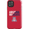 University of Arizona Wildcats Logo Split Red iPhone 11 Pro Max Impact Case