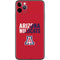University of Arizona Wildcats Logo Split Red iPhone 11 Pro Max Skin