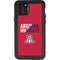 University of Arizona Wildcats Logo Split Red iPhone 11 Pro Max Waterproof Case