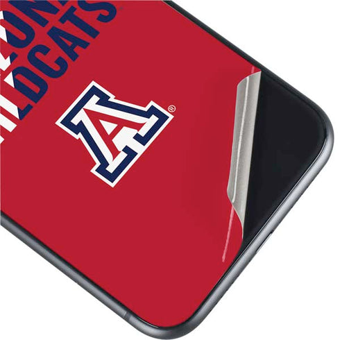 University of Arizona Wildcats Logo Split Red iPhone 11 Skin