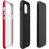 University of Arizona Wildcats Logo Split Red iPhone 12 Impact Case