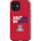 University of Arizona Wildcats Logo Split Red iPhone 12 Mini Impact Case