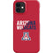 University of Arizona Wildcats Logo Split Red iPhone 12 Mini Lite Case