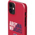 University of Arizona Wildcats Logo Split Red iPhone 12 Mini Lite Case