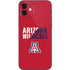 University of Arizona Wildcats Logo Split Red iPhone 12 Mini Skin