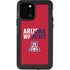 University of Arizona Wildcats Logo Split Red iPhone 12 Pro Waterproof Case