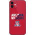 University of Arizona Wildcats Logo Split Red iPhone 12 Skin