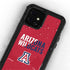 University of Arizona Wildcats Logo Split Red iPhone 12 Waterproof Case