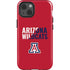 University of Arizona Wildcats Logo Split Red iPhone 13 Impact Case
