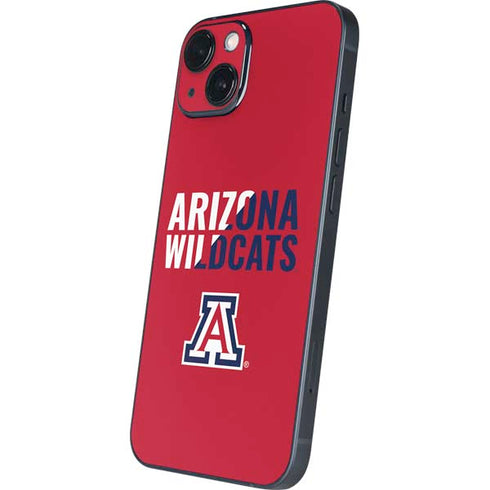 University of Arizona Wildcats Logo Split Red iPhone 13 Skin