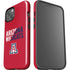 University of Arizona Wildcats Logo Split Red iPhone 14 Plus Impact Case
