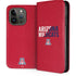 University of Arizona Wildcats Logo Split Red iPhone 14 Pro Folio Case