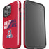University of Arizona Wildcats Logo Split Red iPhone 14 Pro Max Impact Case