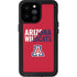 University of Arizona Wildcats Logo Split Red iPhone 14 Pro Max Waterproof Case