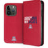University of Arizona Wildcats Logo Split Red iPhone 15 Pro Folio Case