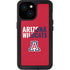 University of Arizona Wildcats Logo Split Red iPhone 15 Waterproof Case