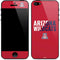 University of Arizona Wildcats Logo Split Red iPhone 5/5s/5SE Skin