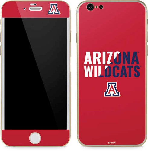 University of Arizona Wildcats Logo Split Red iPhone 6/6s Skin