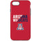 University of Arizona Wildcats Logo Split Red iPhone 7 Pro Case