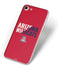 University of Arizona Wildcats Logo Split Red iPhone 8 Skin
