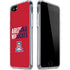 University of Arizona Wildcats Logo Split Red iPhone SE (2nd & 3rd Gen) Clear Case