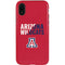 University of Arizona Wildcats Logo Split Red iPhone XR Pro Case