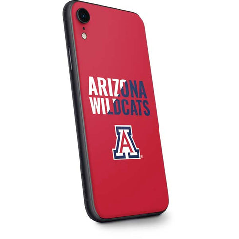 University of Arizona Wildcats Logo Split Red iPhone XR Skin