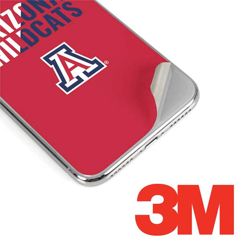 University of Arizona Wildcats Logo Split Red iPhone XS Max Skin