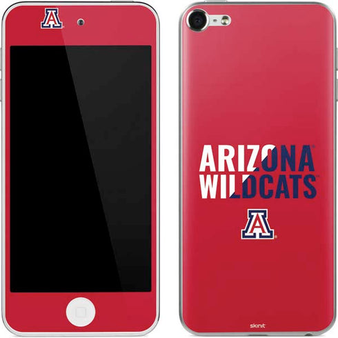 University of Arizona Wildcats Logo Split Red Apple iPod Skin