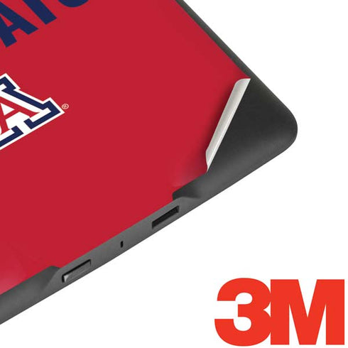 University of Arizona Wildcats Logo Split Red Amazon Kindle Skin