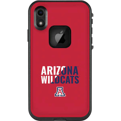 University of Arizona Wildcats Logo Split Red LifeProof Fre iPhone Skin